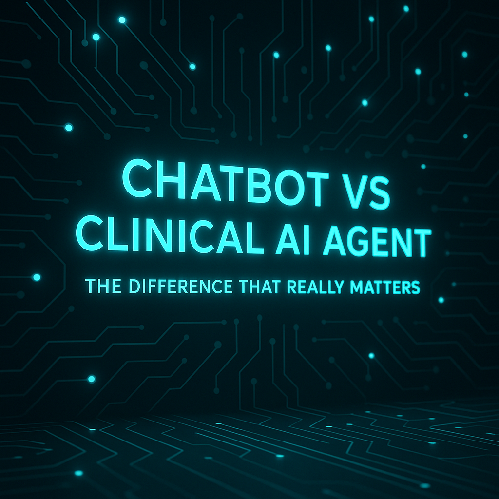 Chatbot vs agente IA clinica: La diferencia que sí importa
